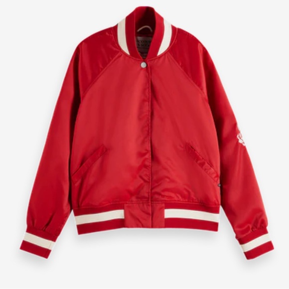 Scotch & Soda - SOLD OUT Varsity Bomber Jacket - Picture 3 of 4